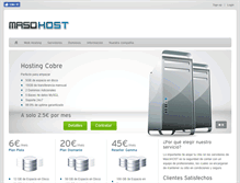 Tablet Screenshot of masohost.com